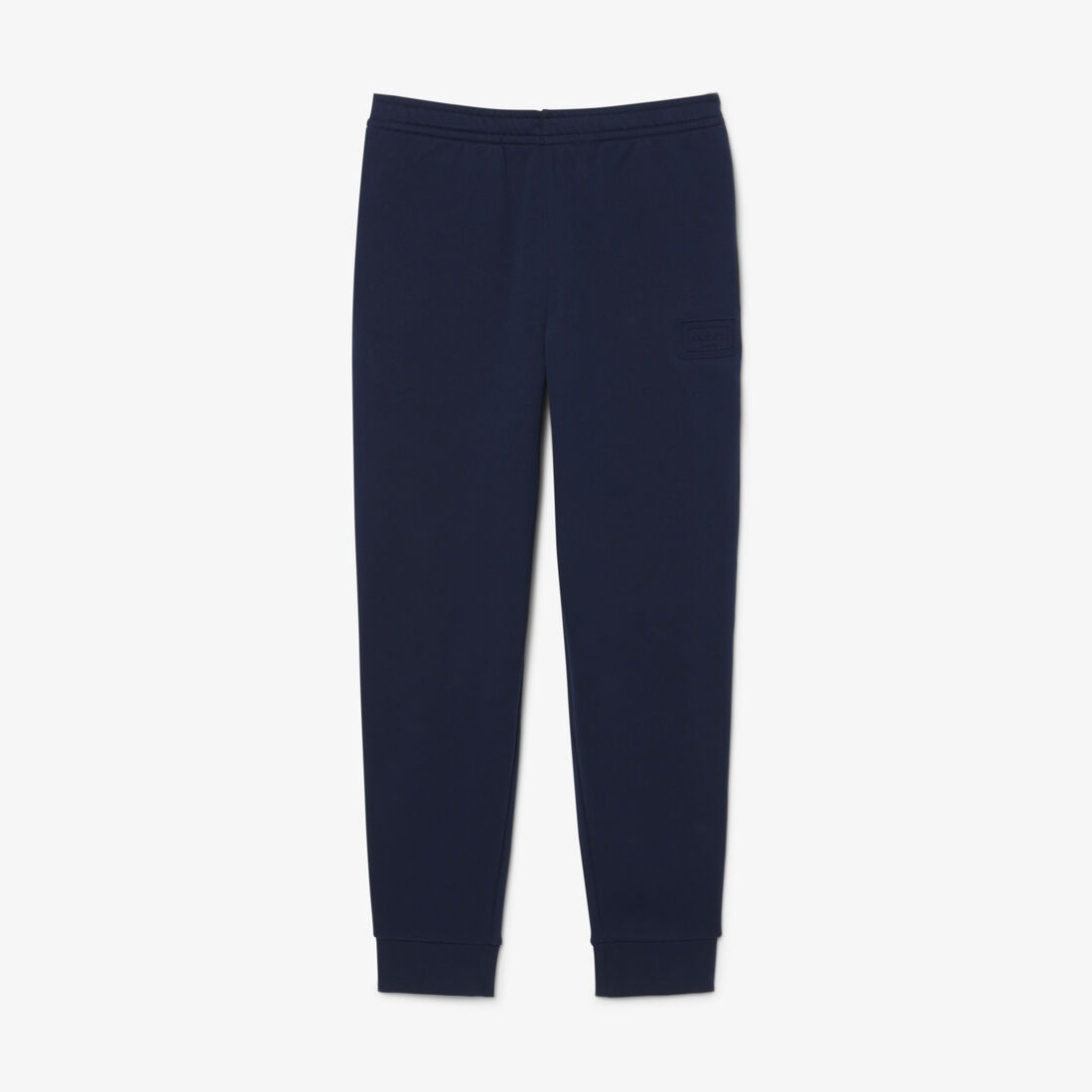 lacoste embossed branding sweatpants