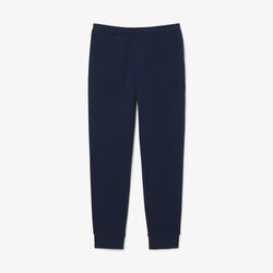 lacoste embossed branding sweatpants