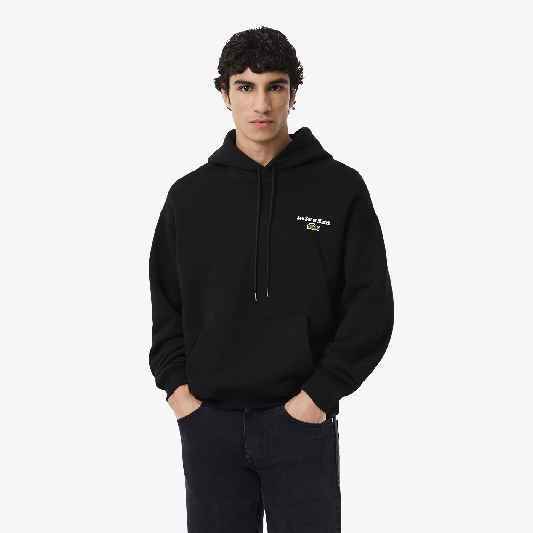 Multi بطبعة فليس Hoodie Multi Print Fleece Hoodie - SH5947-00-031