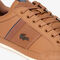 lacoste men s chaymon leather and synthetic trainers