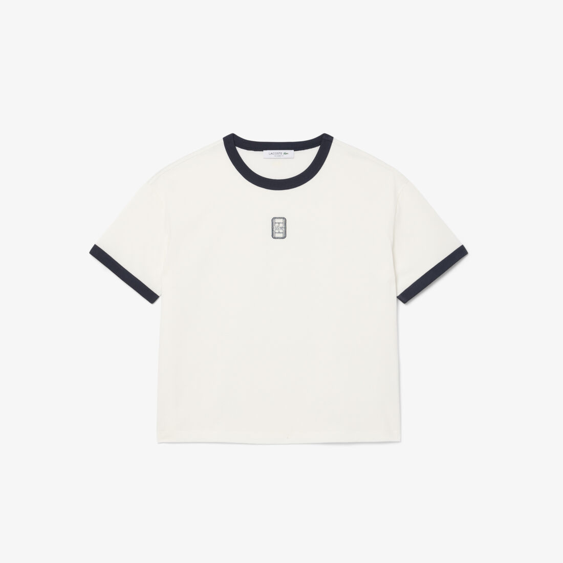 Embroidered Badge Jersey T-shirt