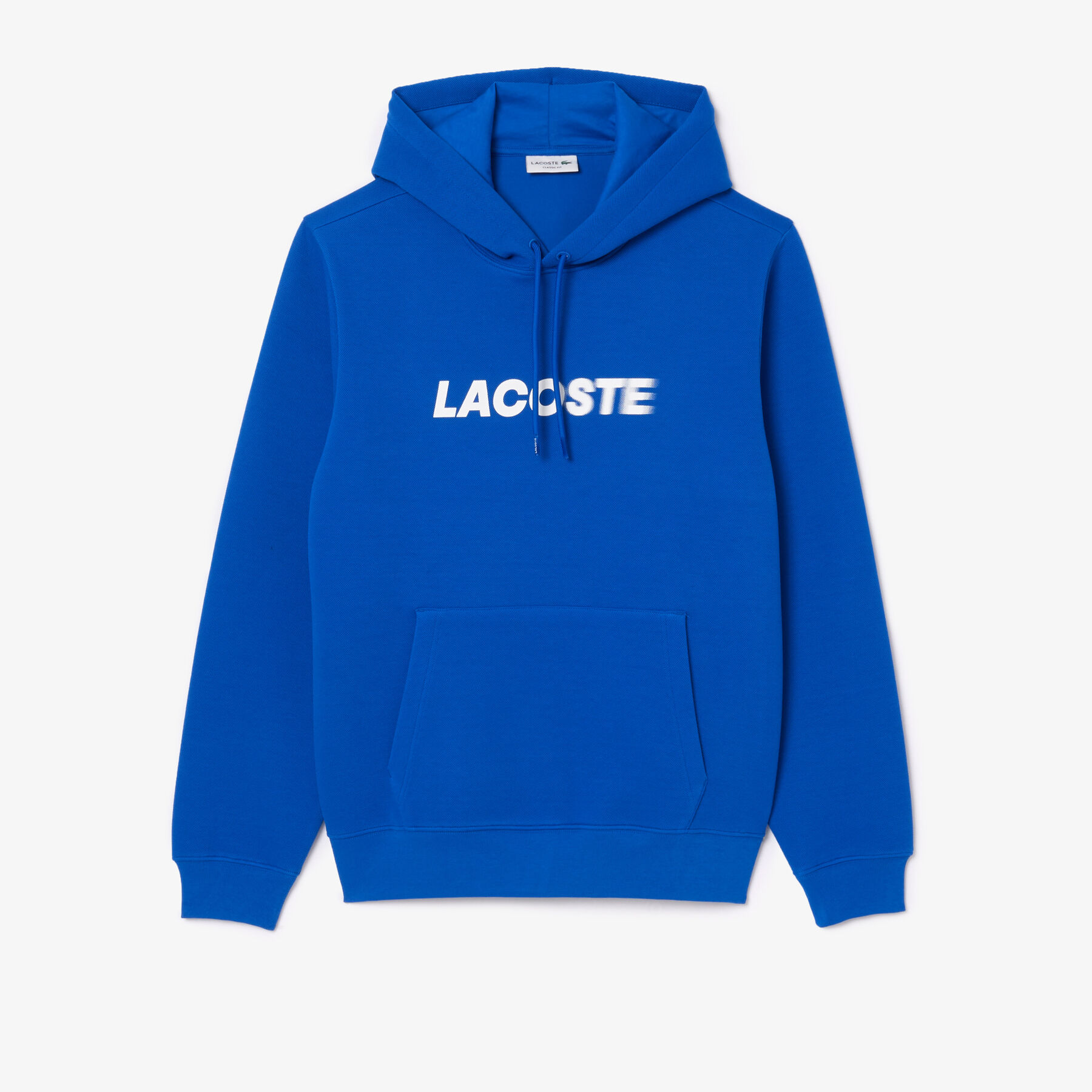 lacoste print hoodie
