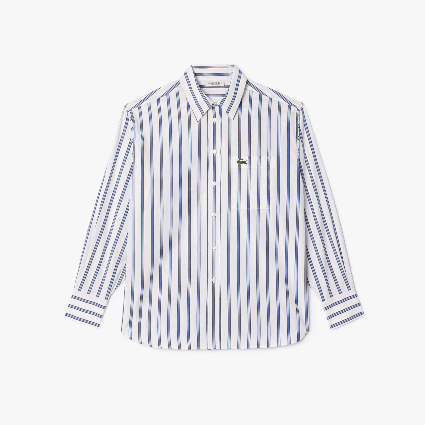 Oversized Fit Cotton Poplin Shirt