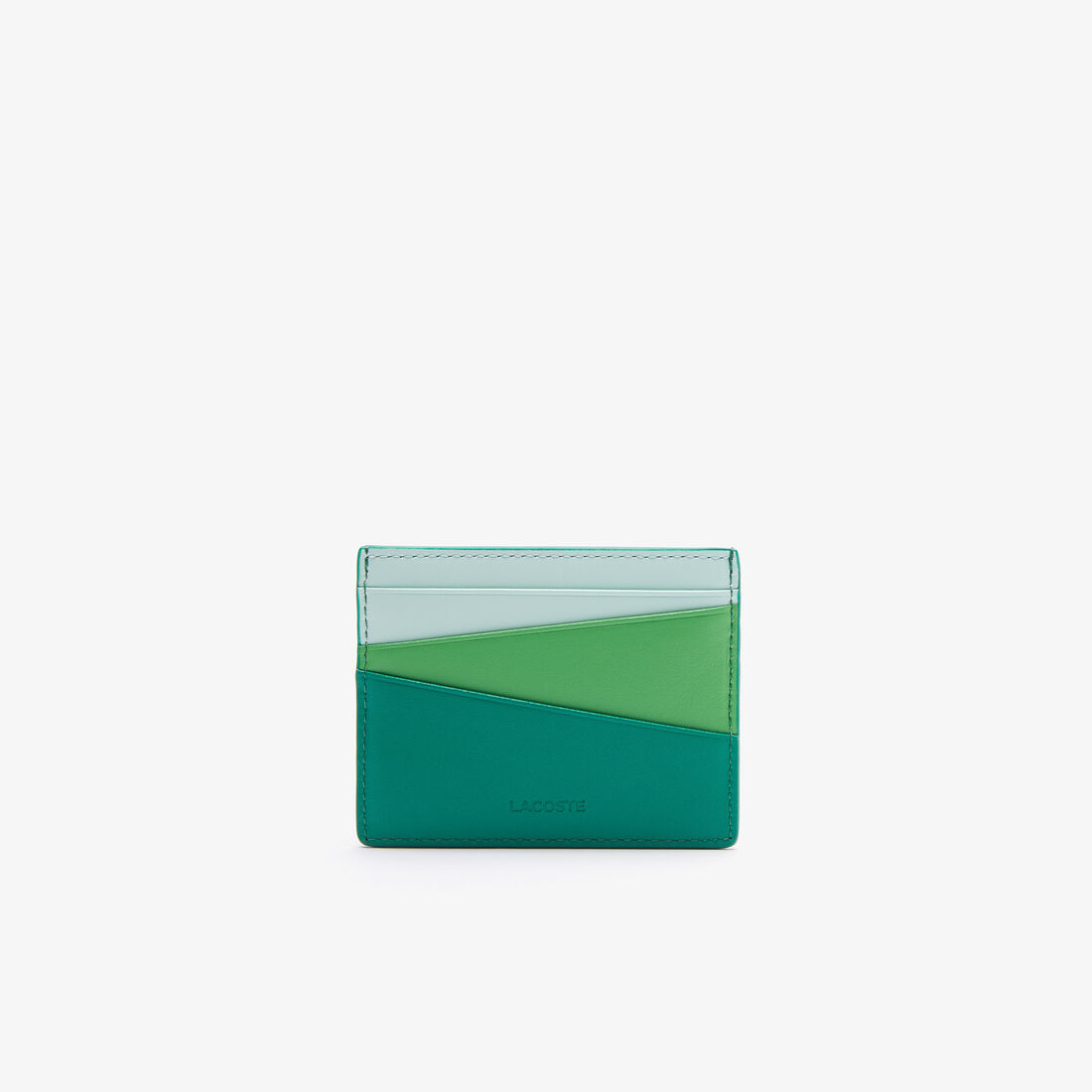 Unisex Fitzgerald Colour-block Leather Card Holder Unisex Fitzgerald Colour-block Leather Card Holder
