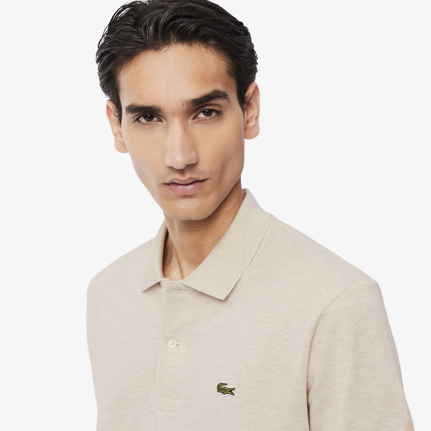 Classic Fit L.12.12 Marl Polo Shirt Classic Fit L.12.12 Marl Polo Shirt