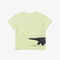 Kids' Lacoste Crocodile Print Cotton Jersey T-shirt kids lacoste crocodile print cotton jersey t shirt