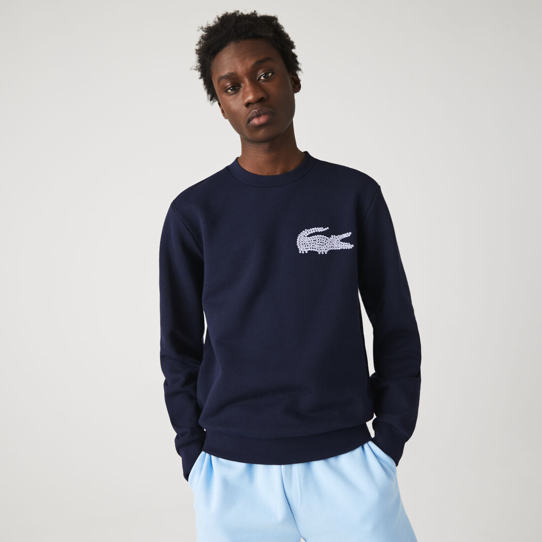 سويت شيرت صوف وقطن عضوي للرجال مجموعة Made In France سويت شيرت صوف وقطن عضوي للرجال مجموعة Made In France