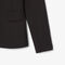 lacoste embroidered logo slim fit wool blazer