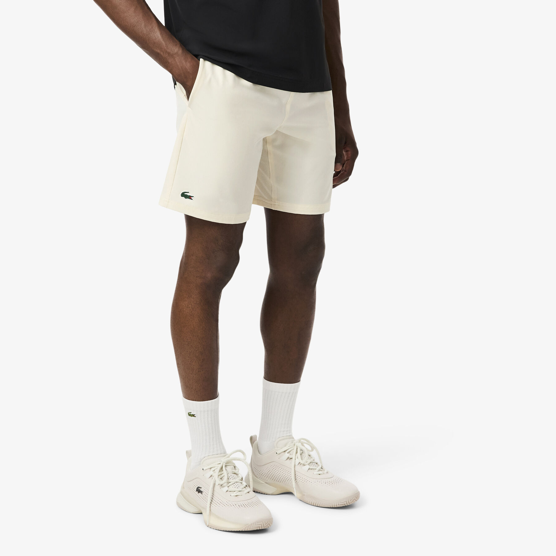 lacoste tennis x novak djokovic shorts