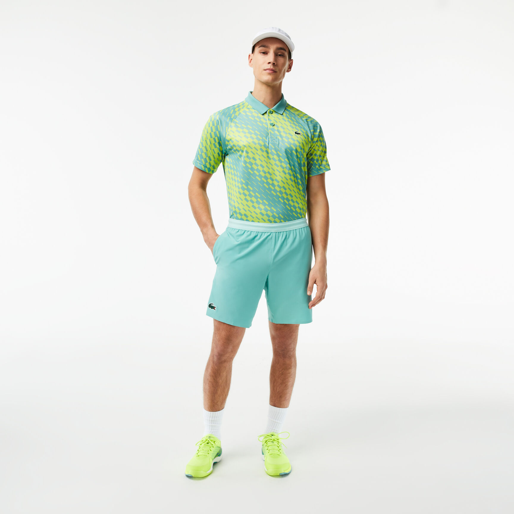 Men's Lacoste Tennis x Novak Djokovic Taffeta Shorts