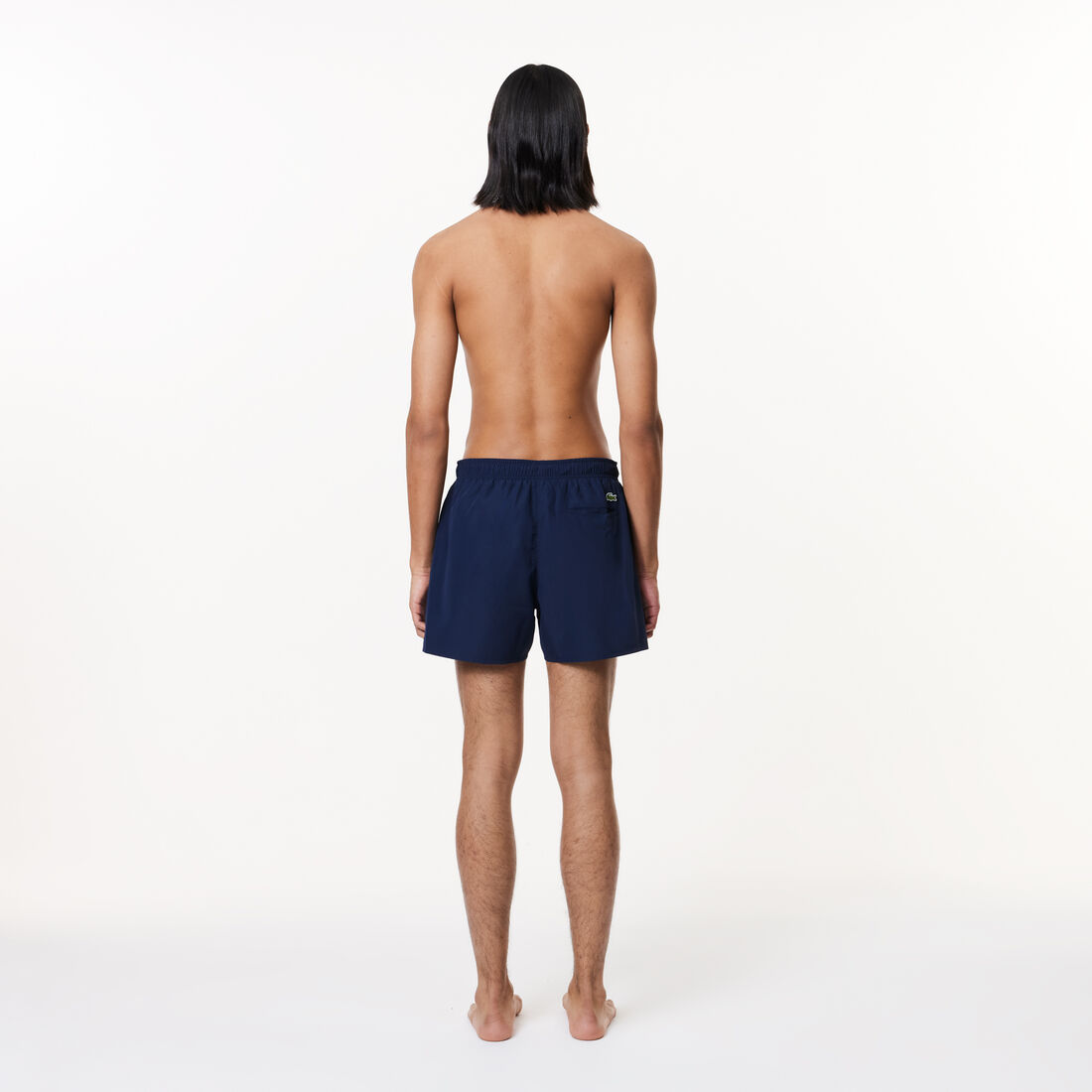Croc Print Swim Trunks