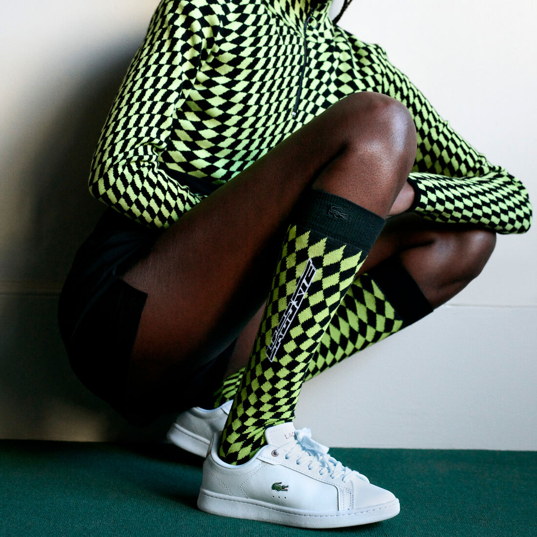 Women's Lacoste Carnaby Pro BL Tonal Leather Trainers Women's Lacoste Carnaby Pro BL Tonal Leather Trainers