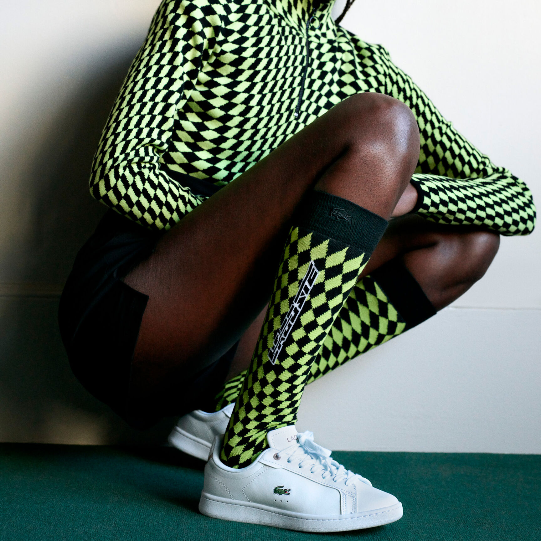 Women's Lacoste Carnaby Pro BL Tonal Leather Trainers Women's Lacoste Carnaby Pro BL Tonal Leather Trainers