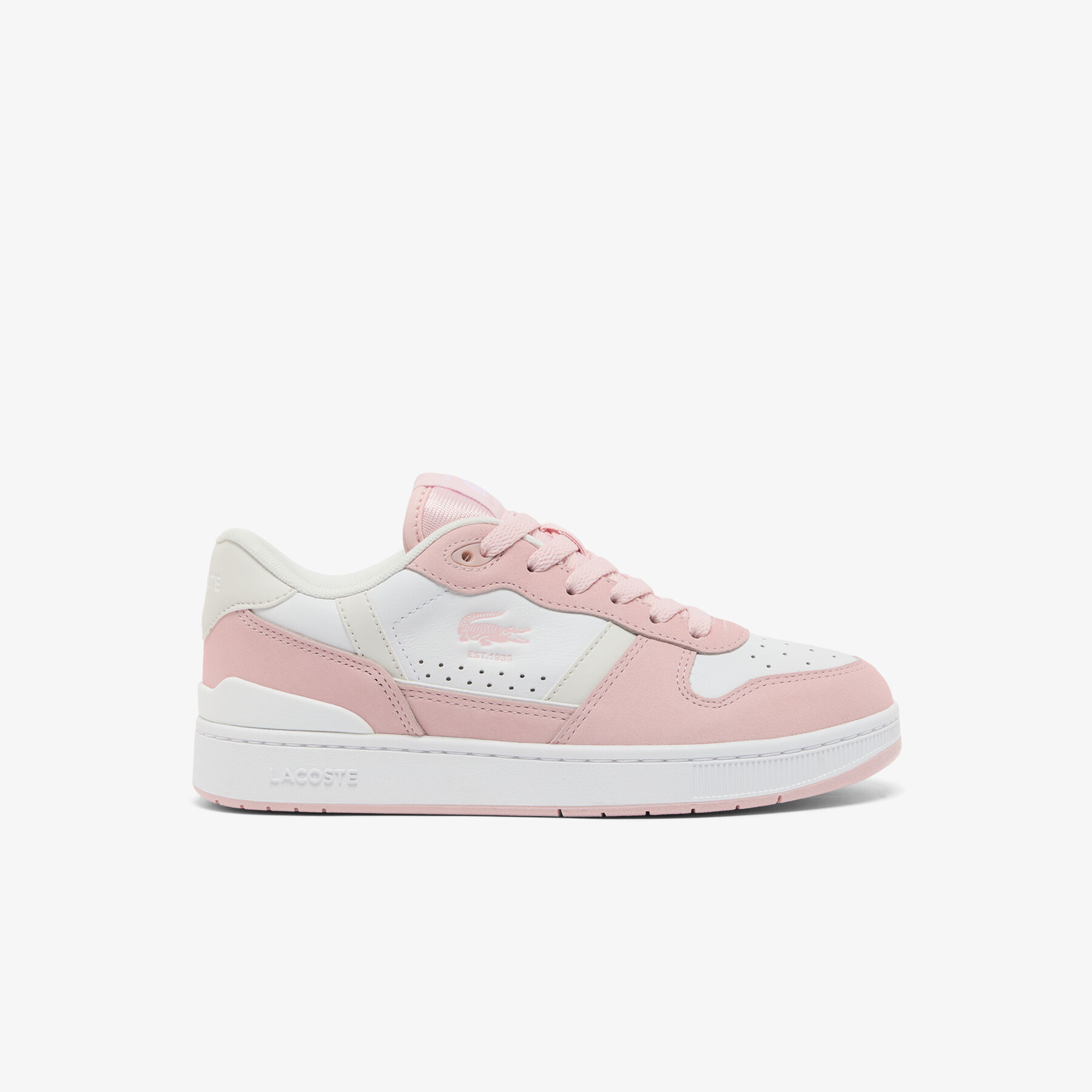 Women's T-Clip Set Leather Sneakers lacoste women s t clip set leather sneakers