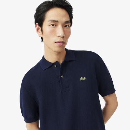Classic Fit Knitted Polo Shirt