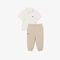 lacoste newborn petit pique polo set