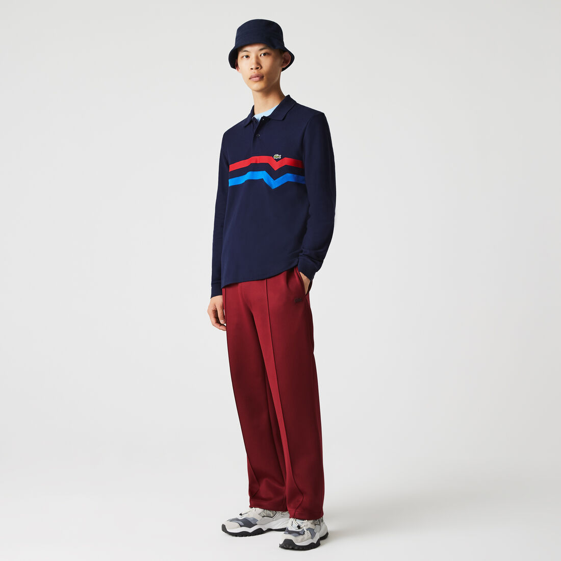 بولو Lacoste للرجال مصنوع في فرنسا بقصة عادية بولو Lacoste للرجال مصنوع في فرنسا بقصة عادية