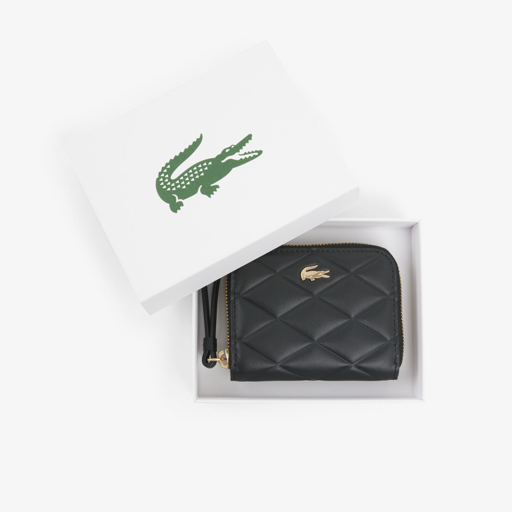 Small Crocodelle Leather Coin Purse Small Crocodelle Leather Coin Purse