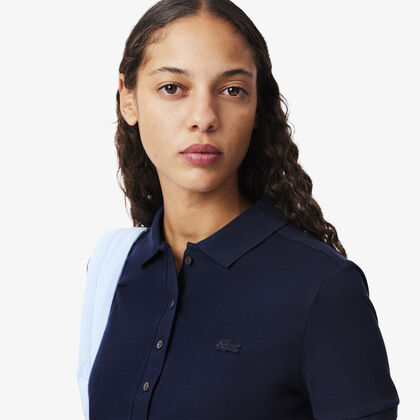 L.12.d Slim Fit Stretch Petit Pique Polo Shirt