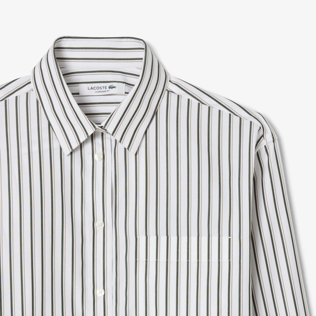 قميص بوبلين قطني كبير الحجم قميص بوبلين قطني كبير الحجم