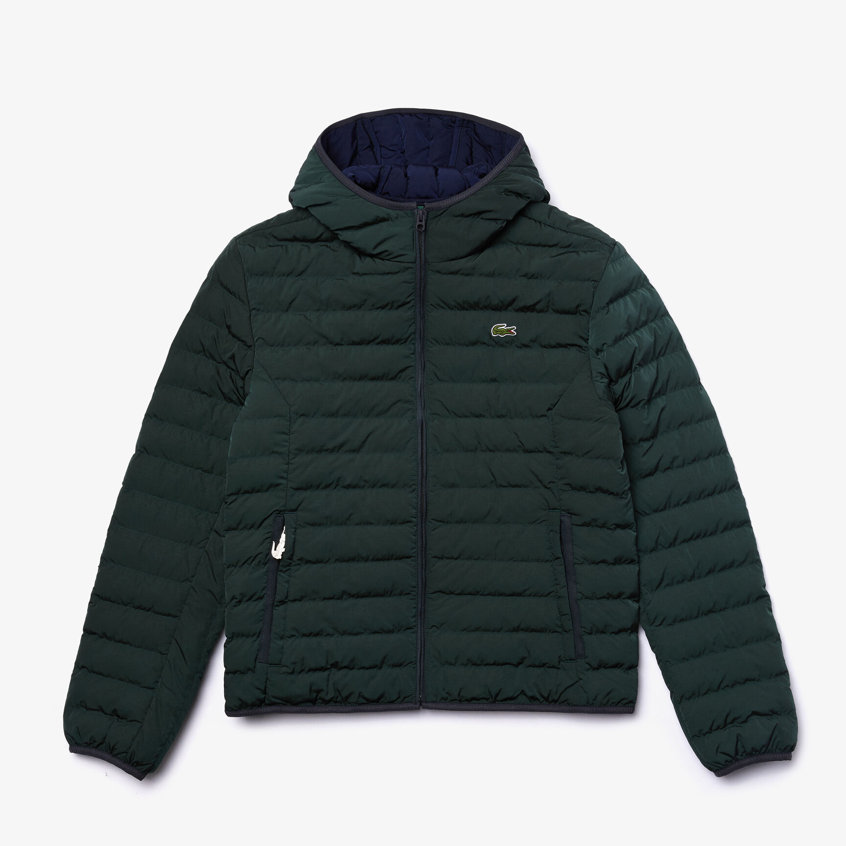 جاكيت منفوخ قابل للطي بقماش خفيف الوزن مقاوم للماء وغطاء رأس للرجال جاكيت منفوخ قابل للطي بقماش خفيف الوزن مقاوم للماء وغطاء رأس للرجال