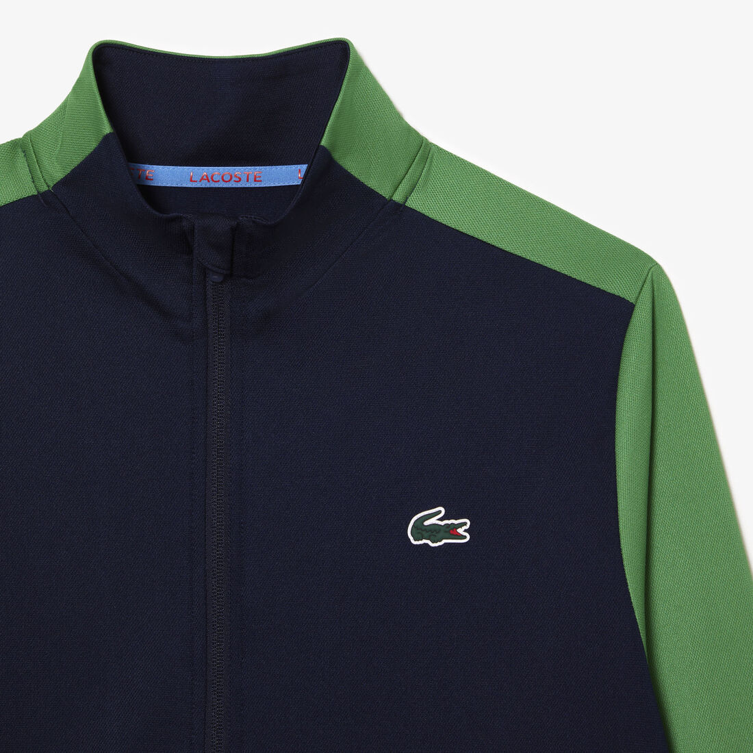 Men’s Lacoste Tennis Zipped Ripstop Sweatshirt Men’s Lacoste Tennis Zipped Ripstop Sweatshirt