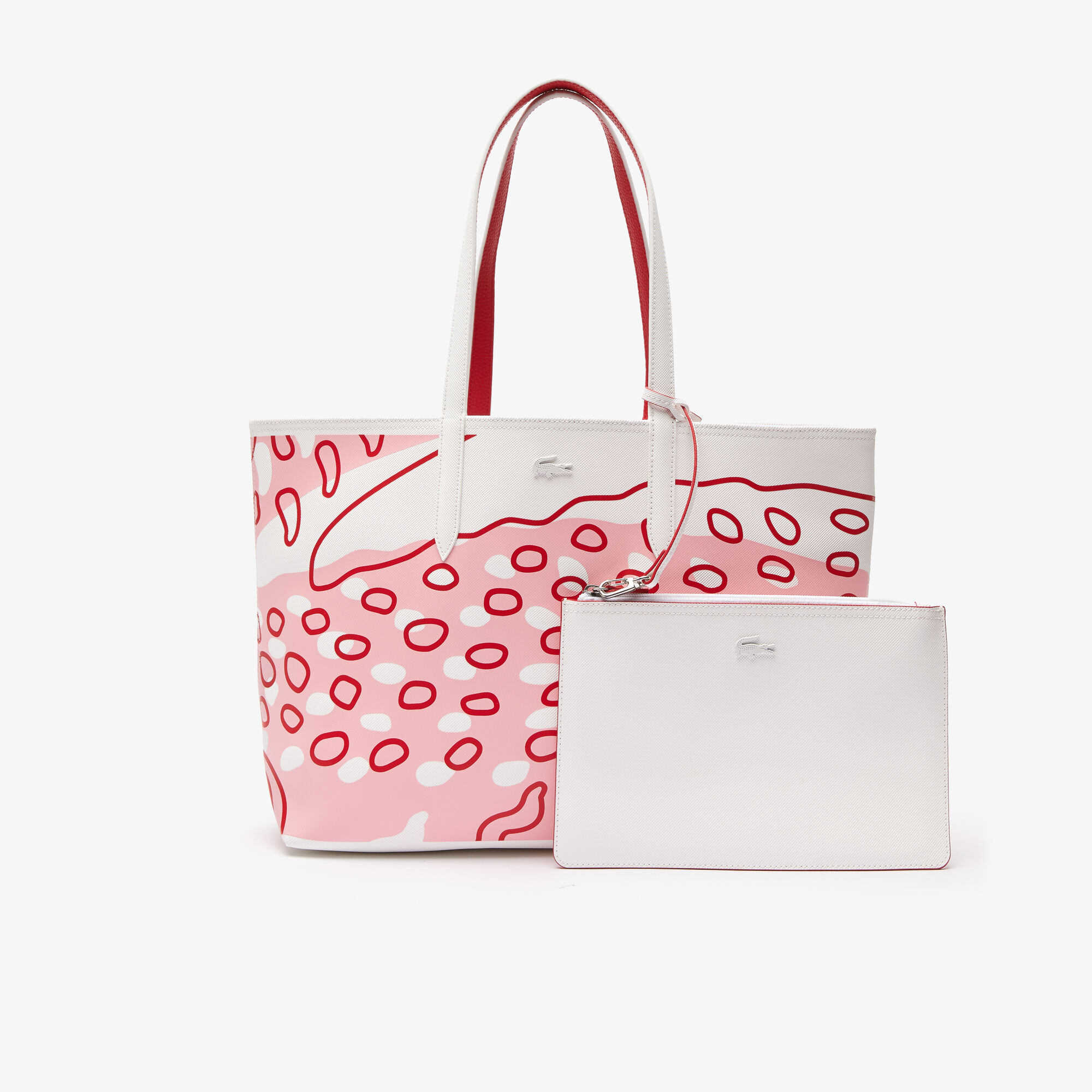 Lacoste reversible shopping bag on sale