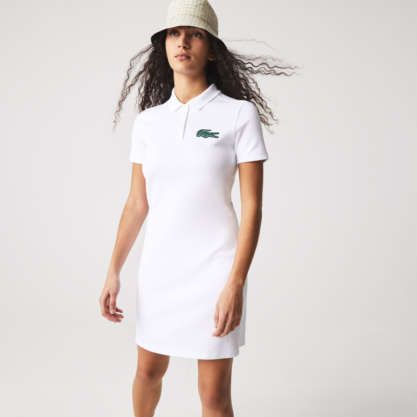 Women's Made In France Organic Cotton Piqué Polo Dress Women's Made In France Organic Cotton Piqué Polo Dress