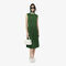 lacoste sleeveless pleated dress