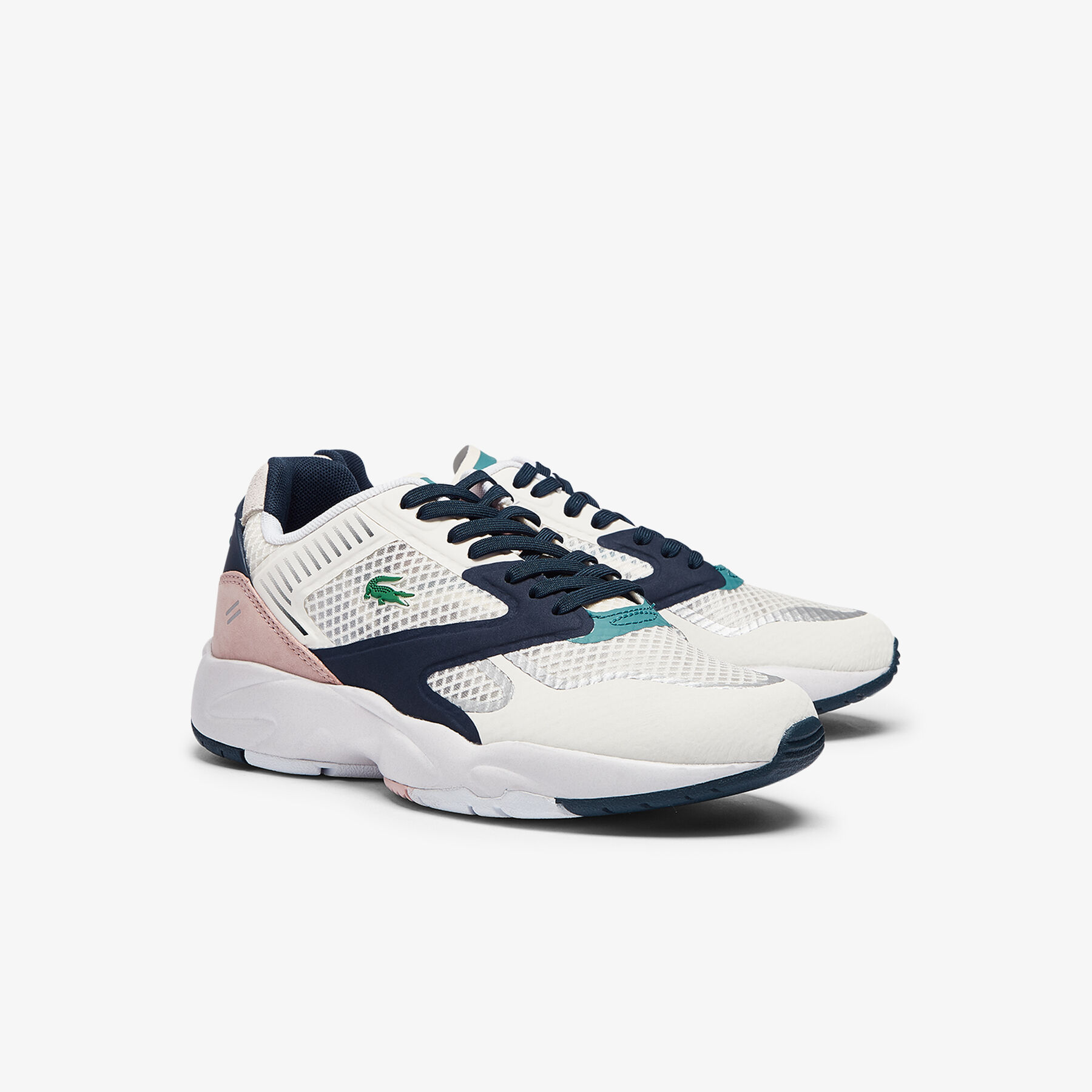 Women's Storm 96 Nano Textile Trainers lacoste women s storm 96 nano textile trainers