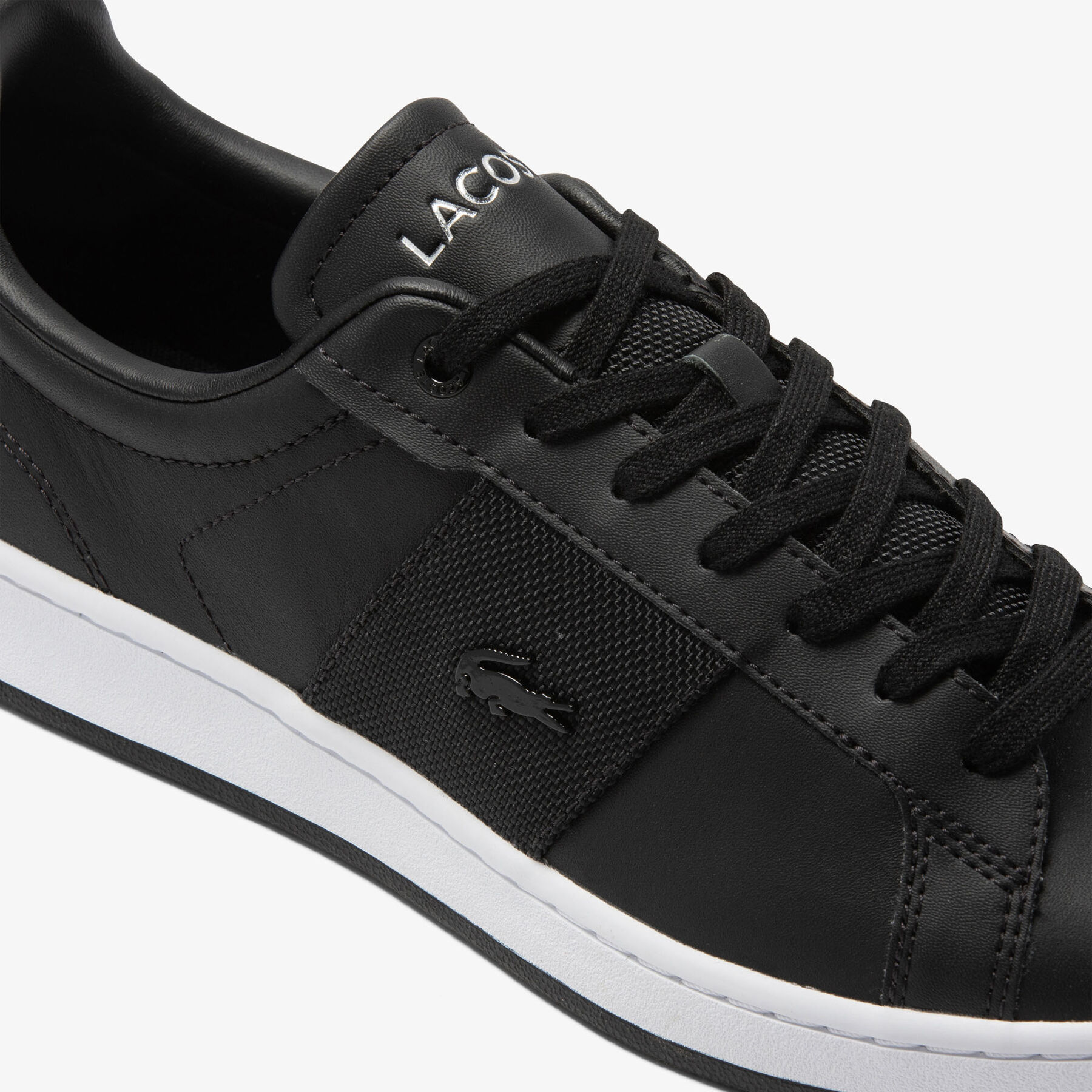 men s lacoste carnaby pro leather premium trainers