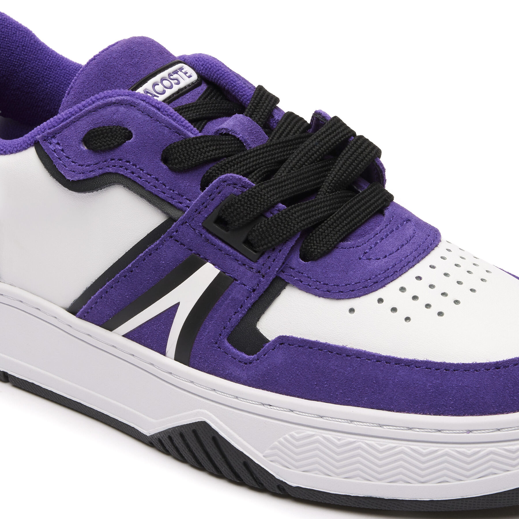 Women's L001 Coated Leather Trainers