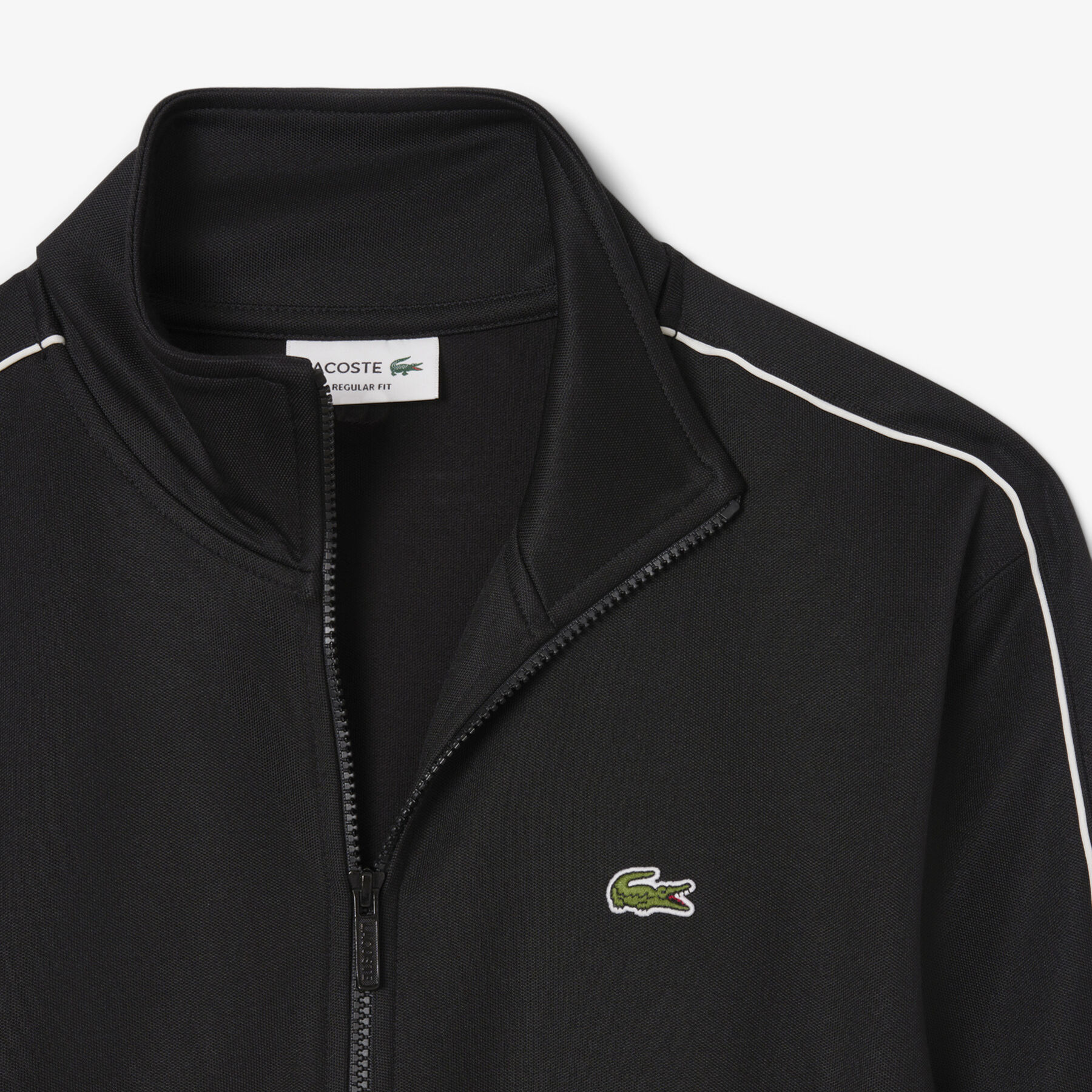 Paris Pique Zip Front Track Jacket lacoste paris pique zip front track jacket