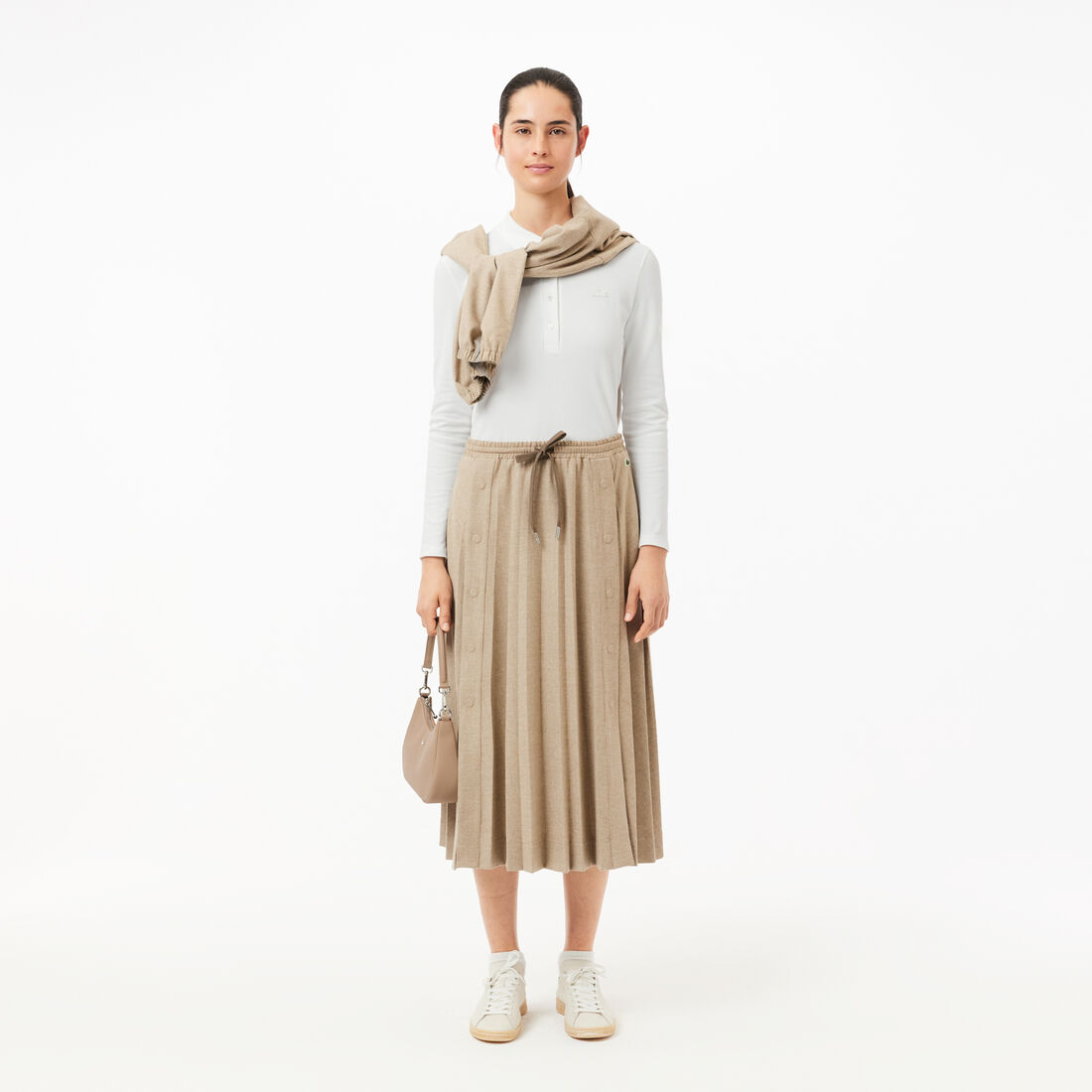 ثوب سباحة لاكوست قطعة واحدة من البولي أميد المعاد تدويره للنساء ثوب سباحة لاكوست قطعة واحدة من البولي أميد المعاد تدويره للنساء