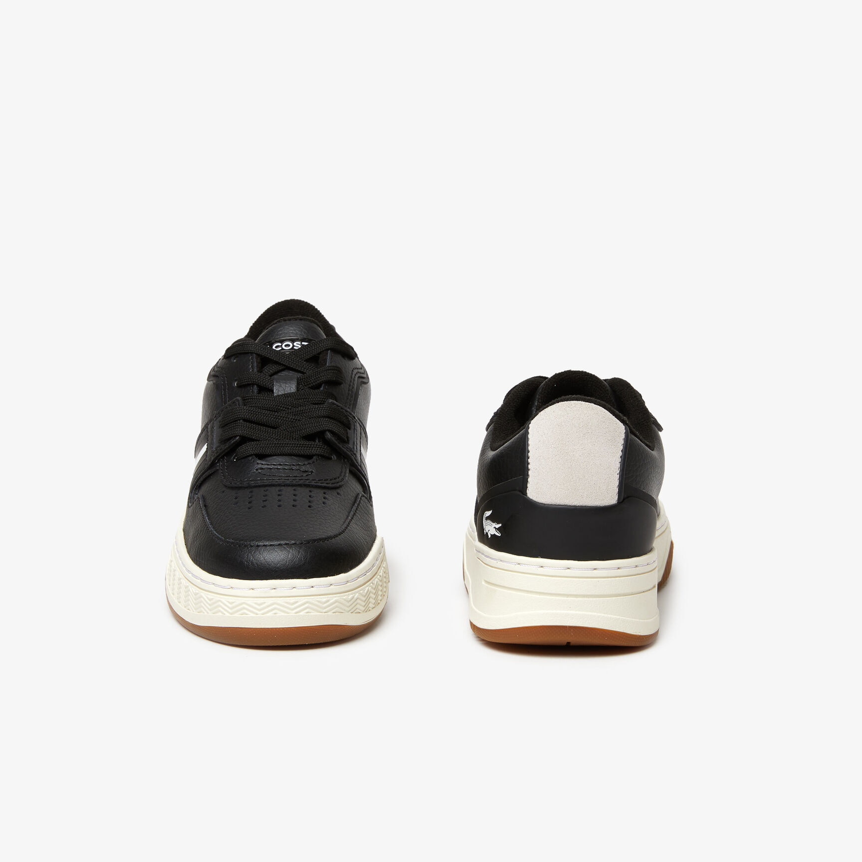 Women's Lacoste L001 Leather Color-Block Sneakers Women's Lacoste L001 Leather Color-Block Sneakers