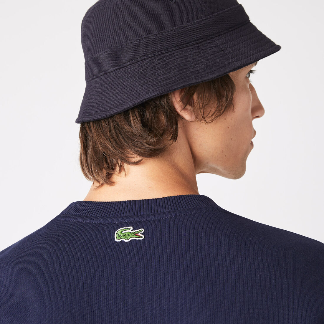Men's Lacoste Relaxed Fit Organic Cotton Sweatshirt Men's Lacoste Relaxed Fit Organic Cotton Sweatshirt