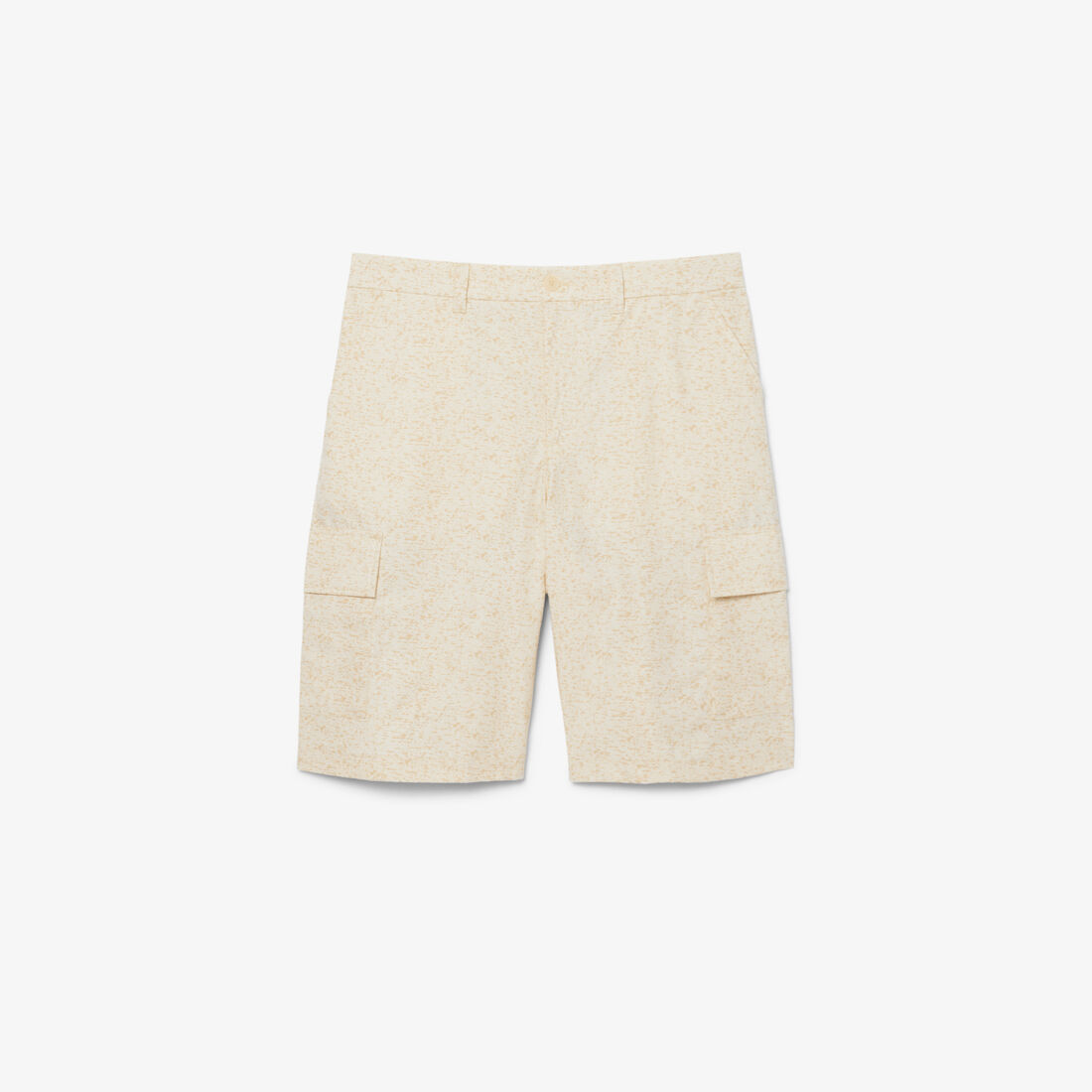 Straight Fit Printed Bermuda Cargo Shorts Straight Fit Printed Bermuda Cargo Shorts