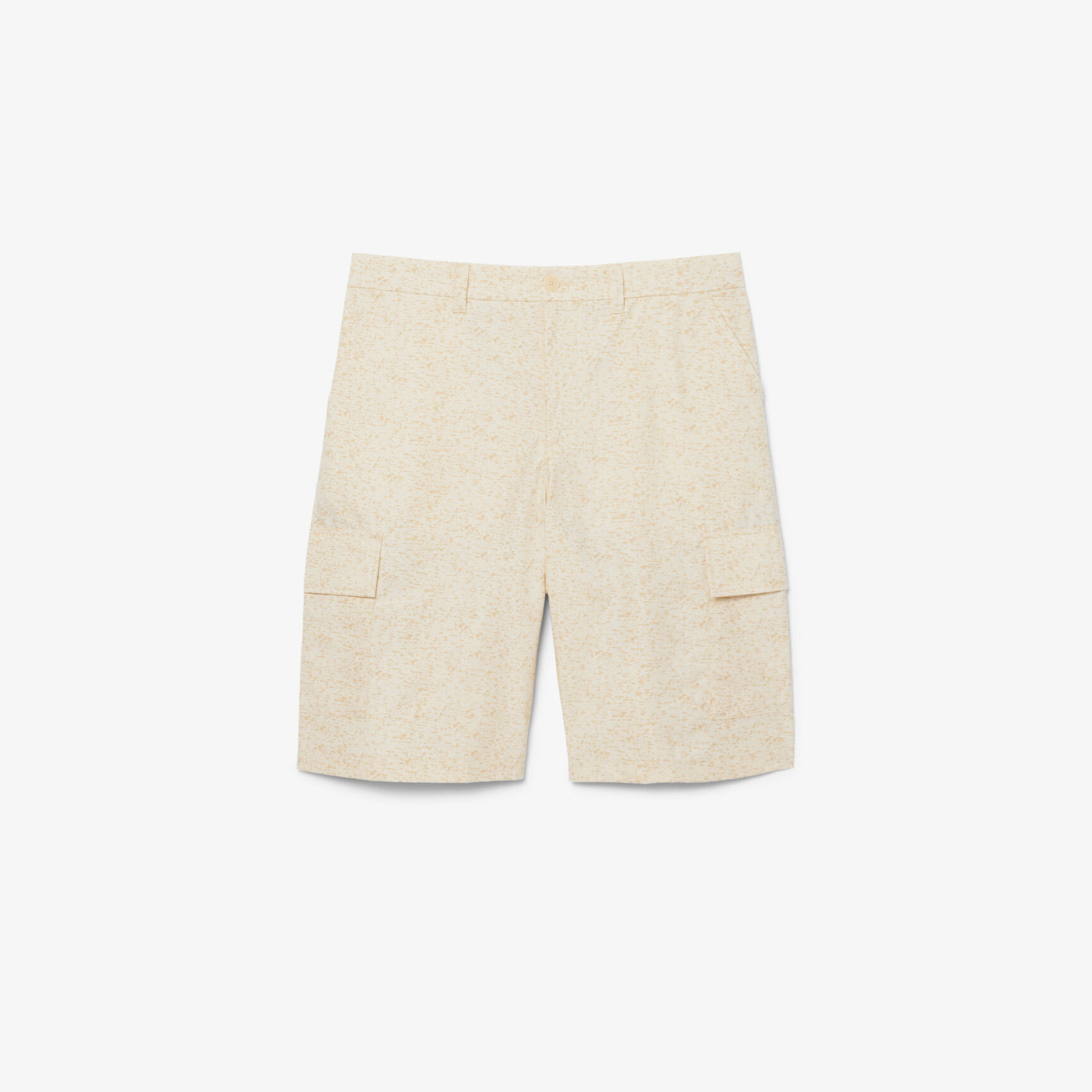 Straight Fit Printed Bermuda Cargo Shorts Straight Fit Printed Bermuda Cargo Shorts