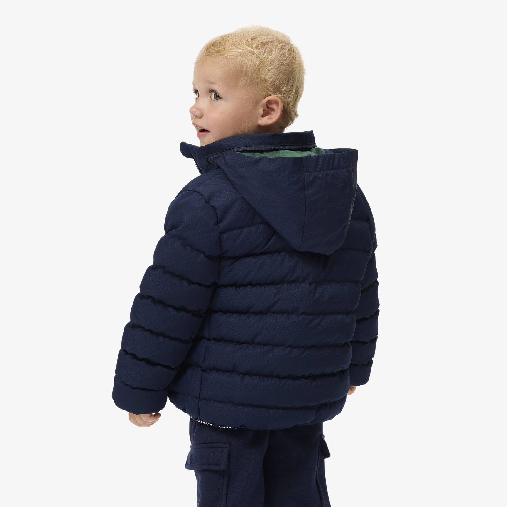 Unisex Hooded Diamond Taffeta Puffed Jacket