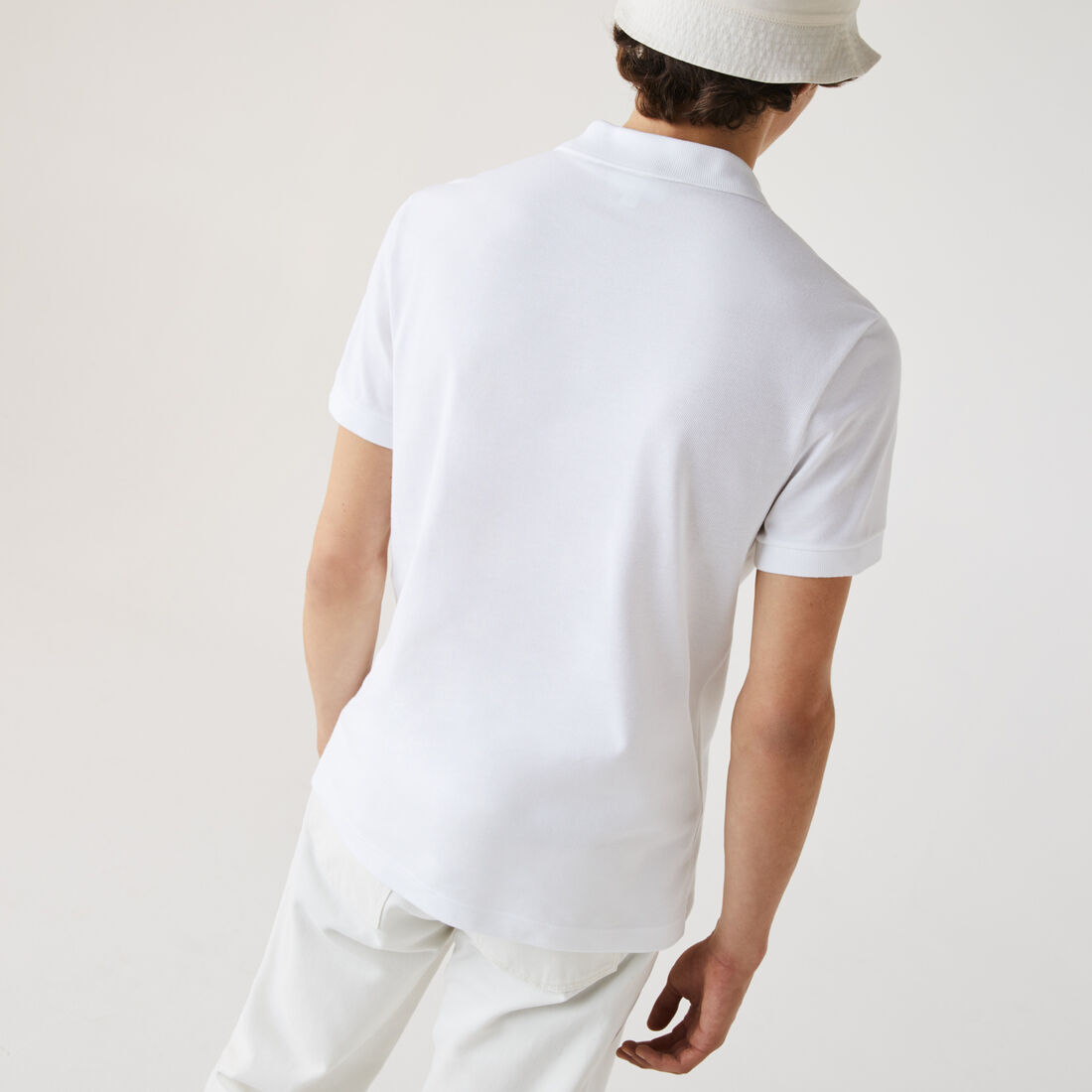 قميص بولو قطن للرجال بقصة عادية وشارة قميص بولو قطن للرجال بقصة عادية وشارة