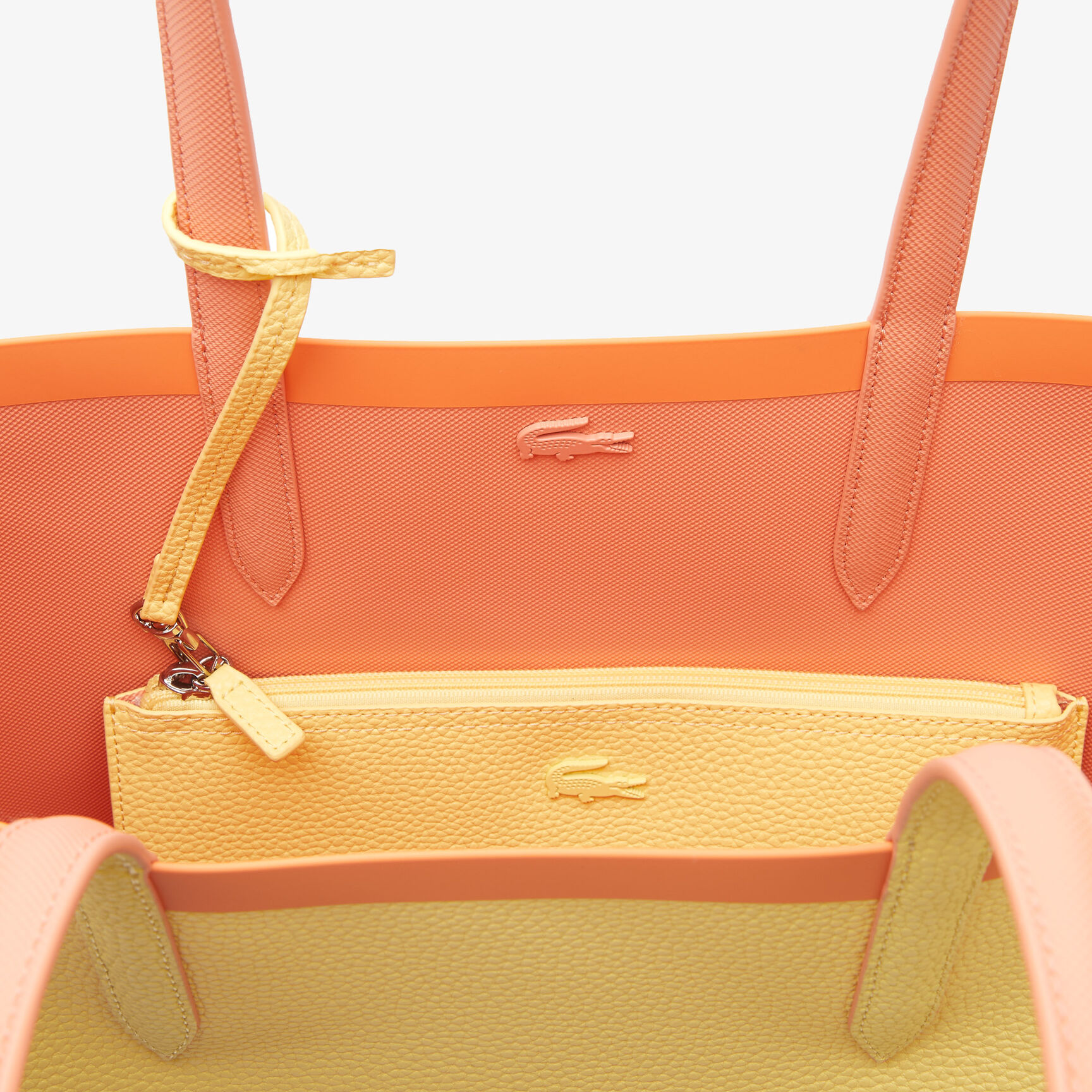 Women's Anna Removable Zip Pouch Canvas Large Shopper Bag