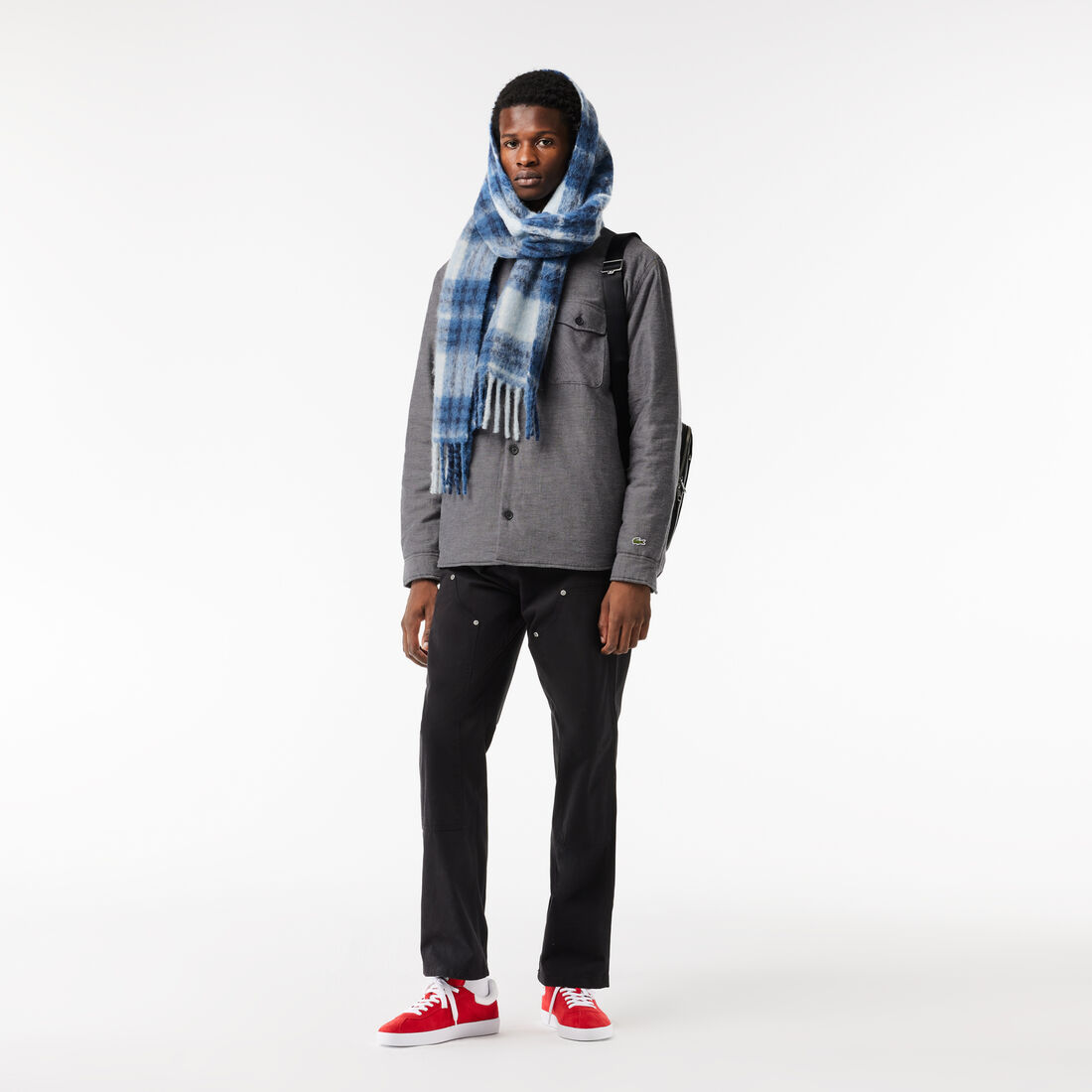 Quilted Large Croc Overshirt Quilted Large Croc Overshirt