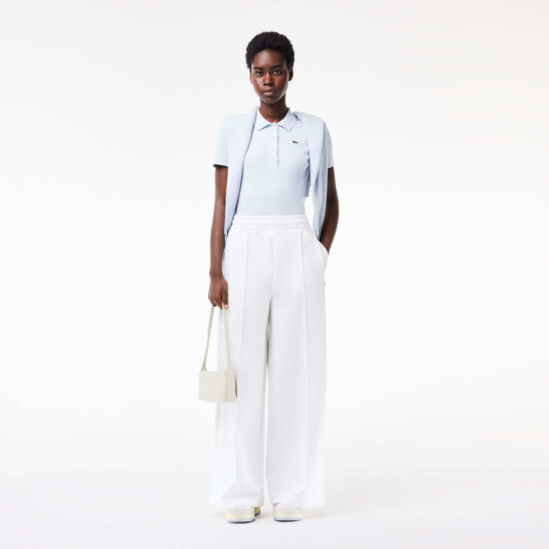 Slim Fit L.12.D Ribbed Cotton Polo Shirt Slim Fit L.12.D Ribbed Cotton Polo Shirt