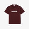 lacoste classic fit heavy cotton logo t shirt