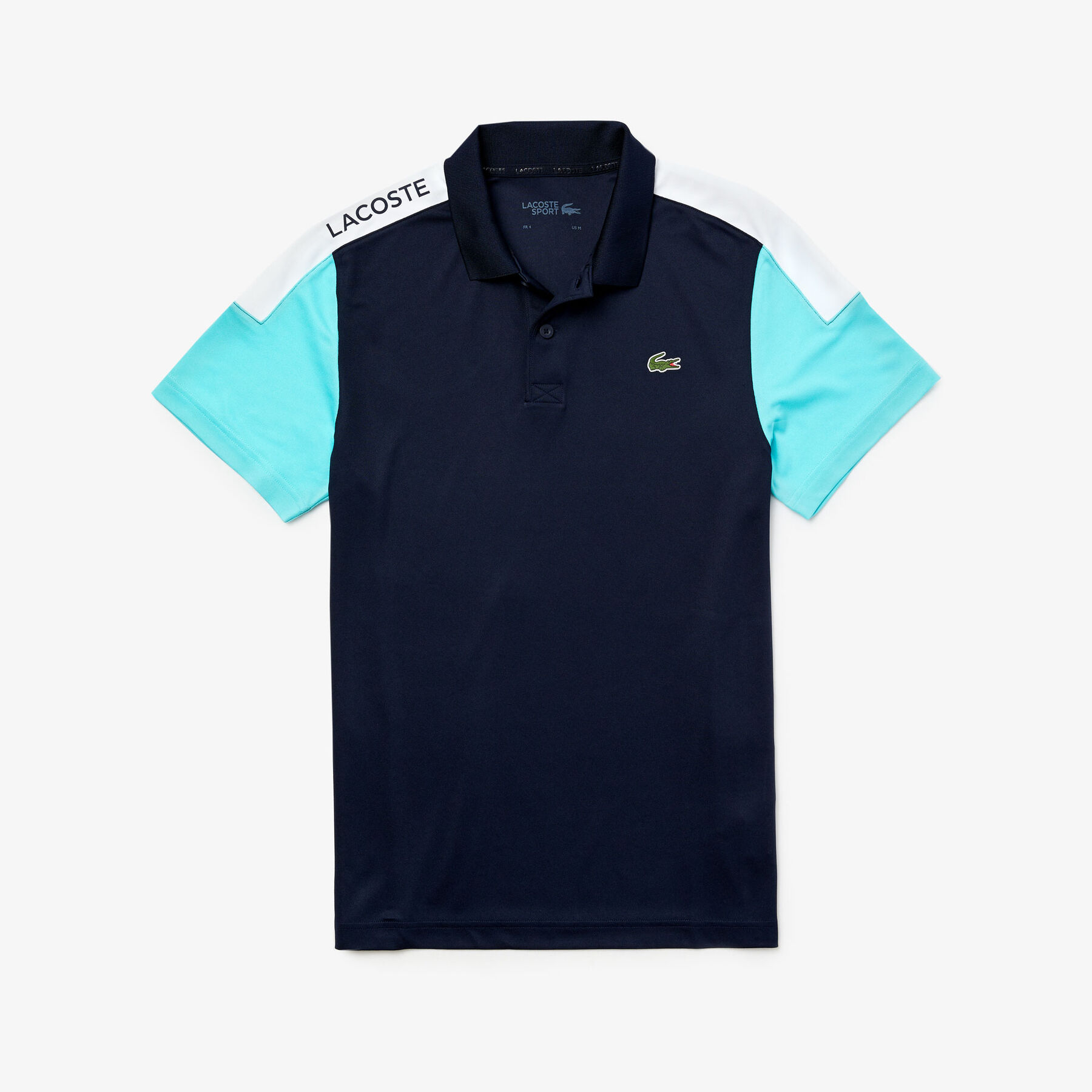 قميص بولو من مجموعةLacoste SPORT محيك من البيكيه ويسمح بمرور الهواء للرجال قميص بولو من مجموعةLacoste SPORT محيك من البيكيه ويسمح بمرور الهواء للرجال