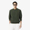 Embossed Logo Pique Sweatshirt