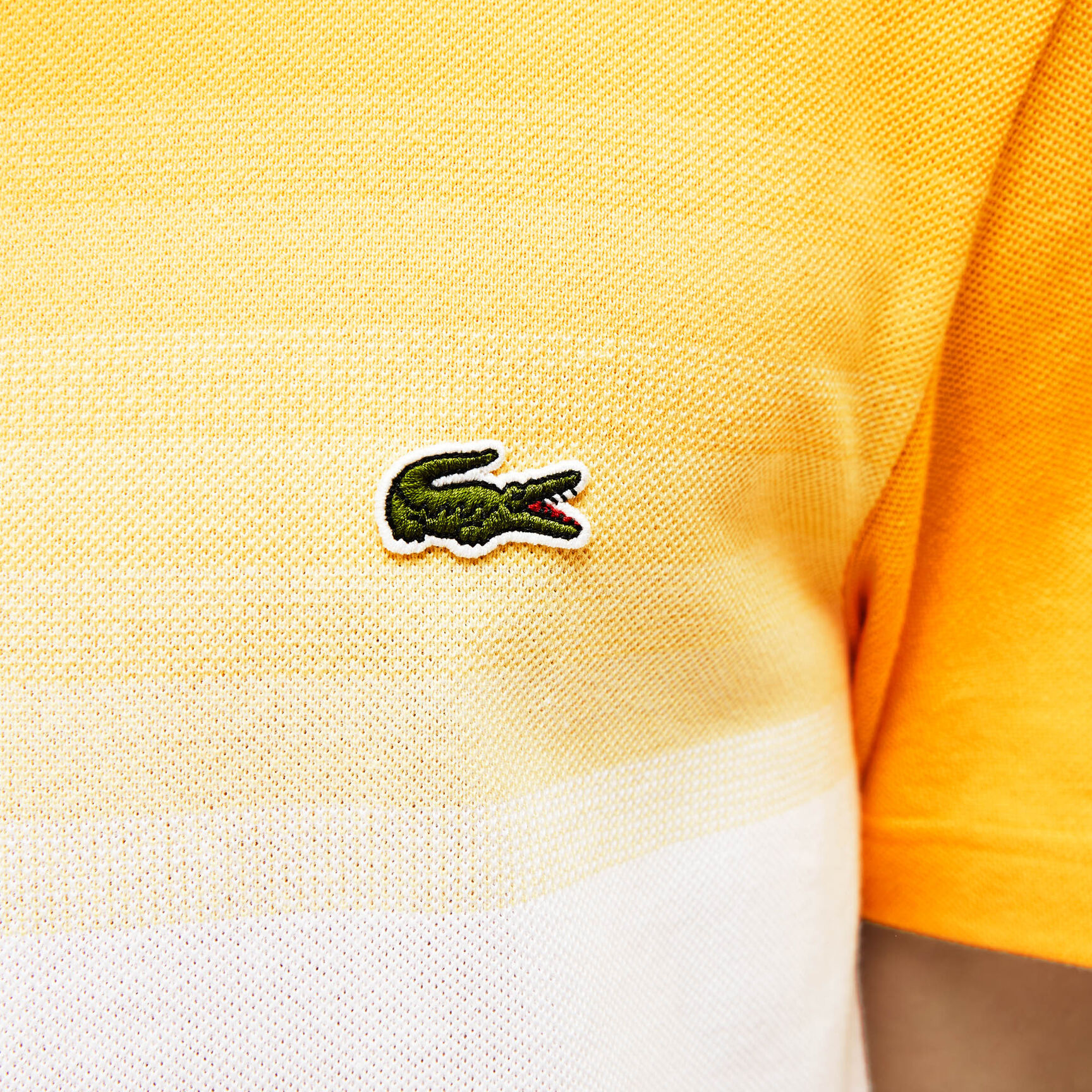 قميص تي-شيرت بفتحة رقبة مستديرة محيك من قطن بيكيه من مجموعة Made in France للرجال قميص تي-شيرت بفتحة رقبة مستديرة محيك من قطن بيكيه من مجموعة Made in France للرجال