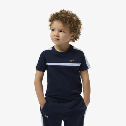لاكوست تيشيرت قطني بألوان متداخلة