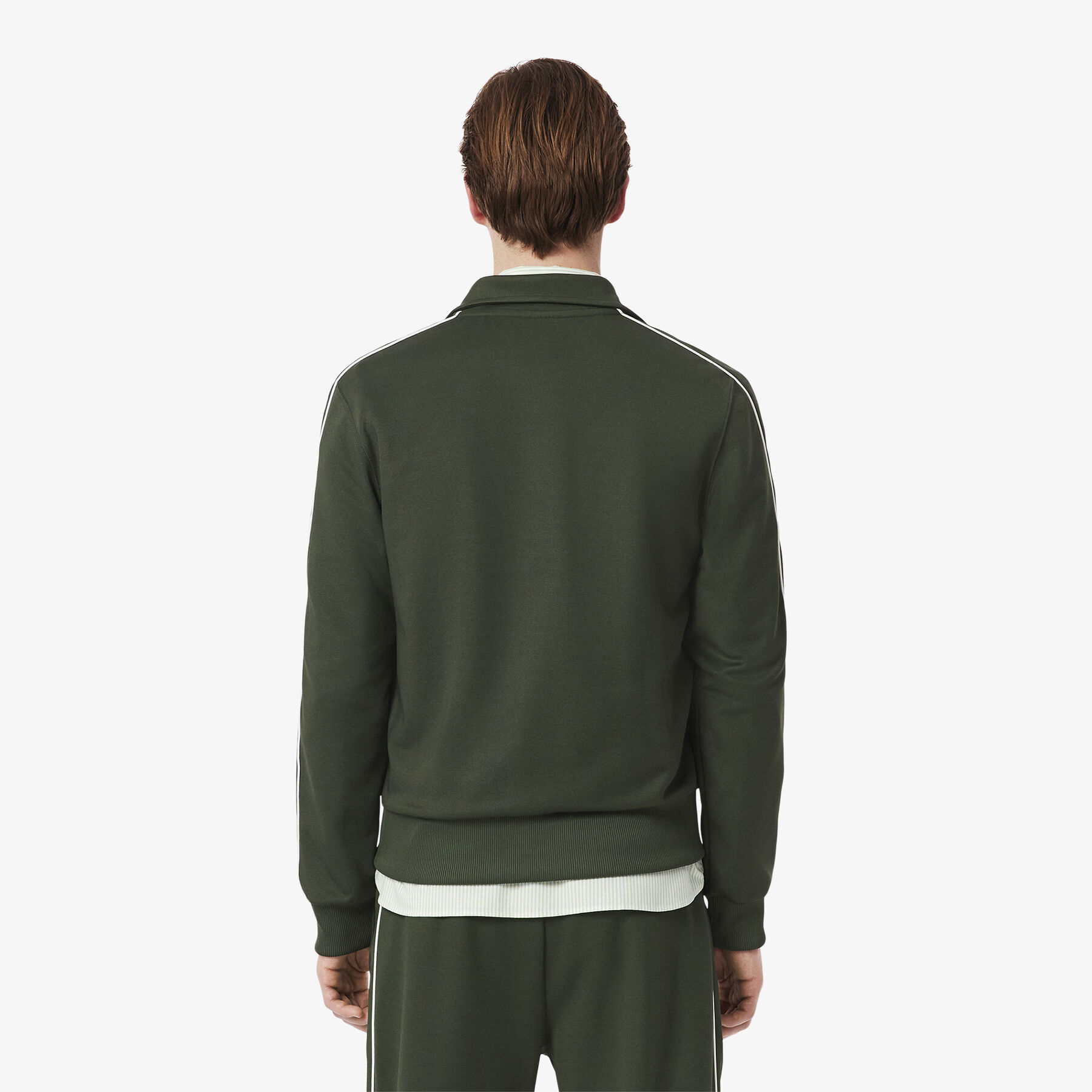 Paris Pique Zip Front Track Jacket lacoste paris pique zip front track jacket
