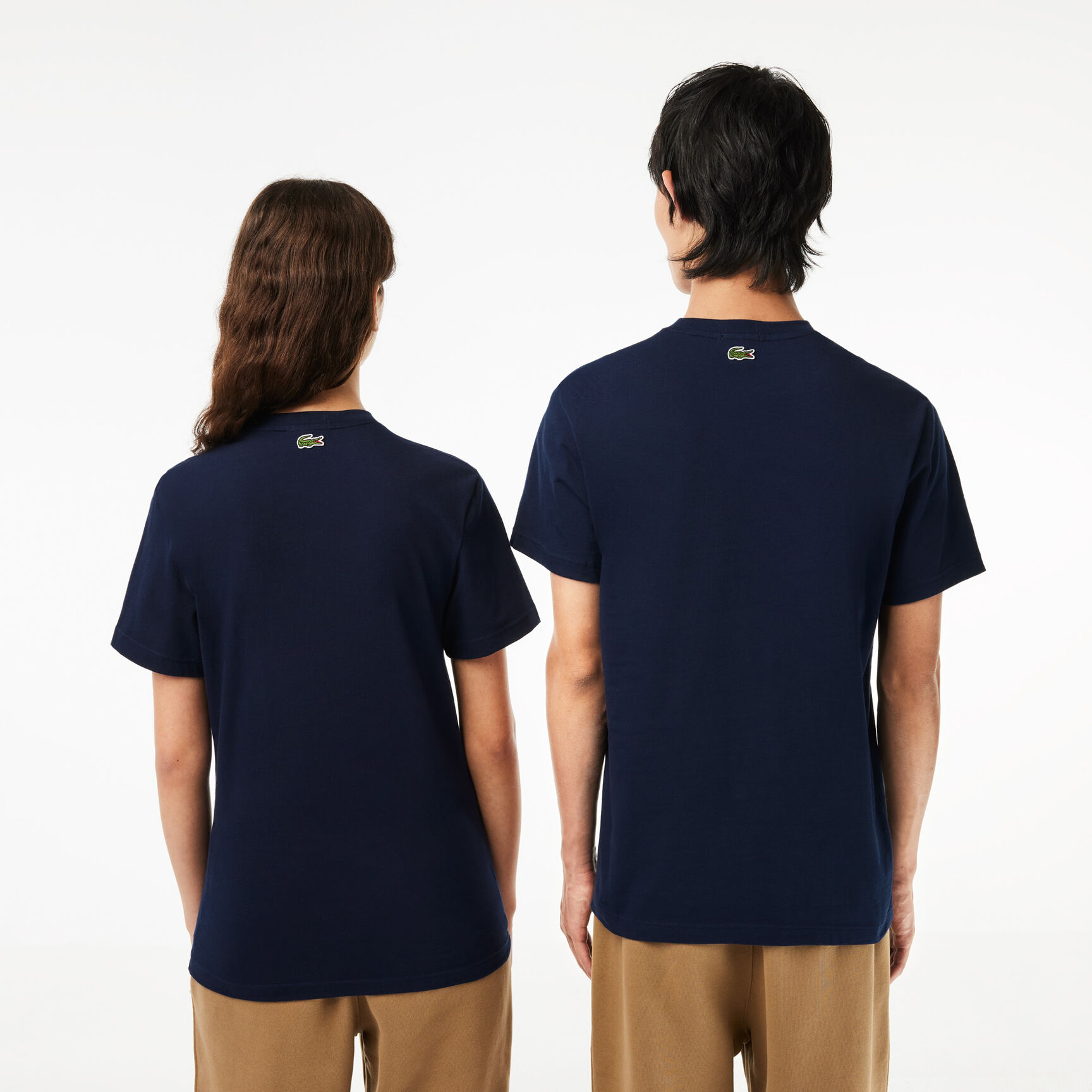 Regular Fit Cotton Jersey Branded T-shirt